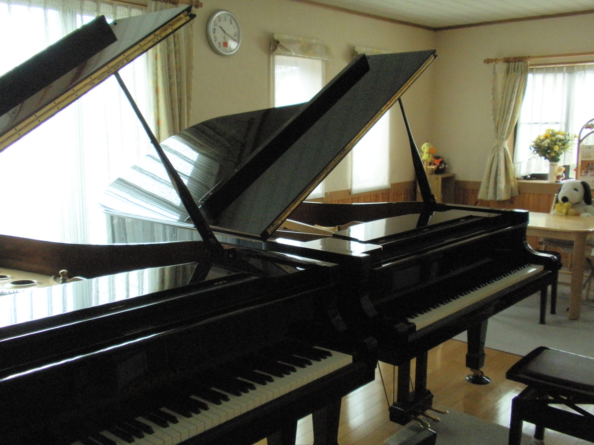 菊田ピアノ教室レッスン室
